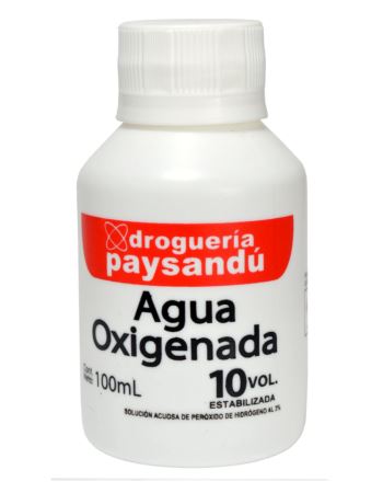 Agua Oxigenada 10 Vol X 100 Ml