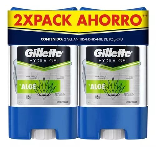 Gillette Barra Gel Aloe Pack X 2 Unidades
