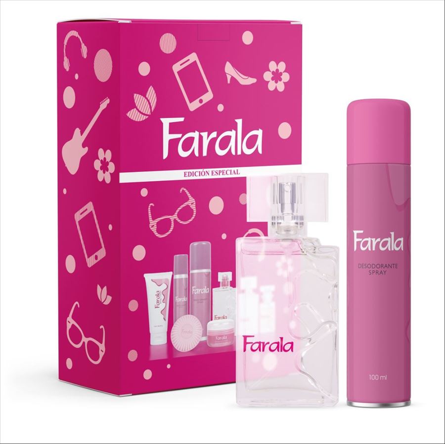 Estuche Farala (edt X 50 Ml + Deo Spray X 100 Ml )