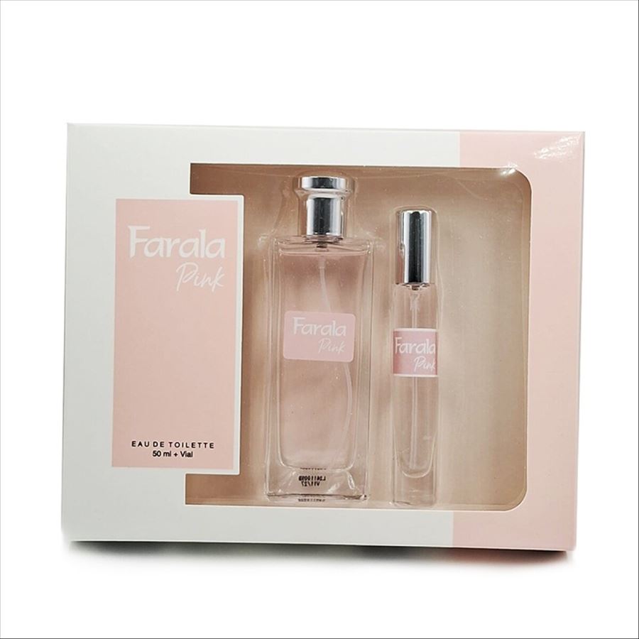Estuche Farala Pink (edt X 50 Ml + Perfumador)