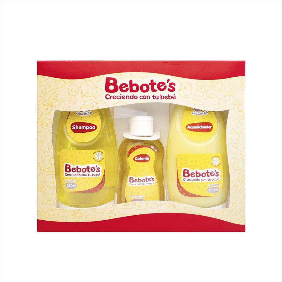 Estuche Bebotes (shampu 250 +colonia 100 + Acond 250 Ml)
