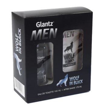 Estuche Glantz Men Black Edt 100ml + After Shave 170m