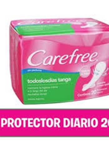 Protector Carefree Todos Los Dias Tanga X 20 (caja X 30)