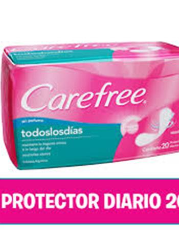 Protector Carefree Todos Los Dias X 20 (caja X 60)