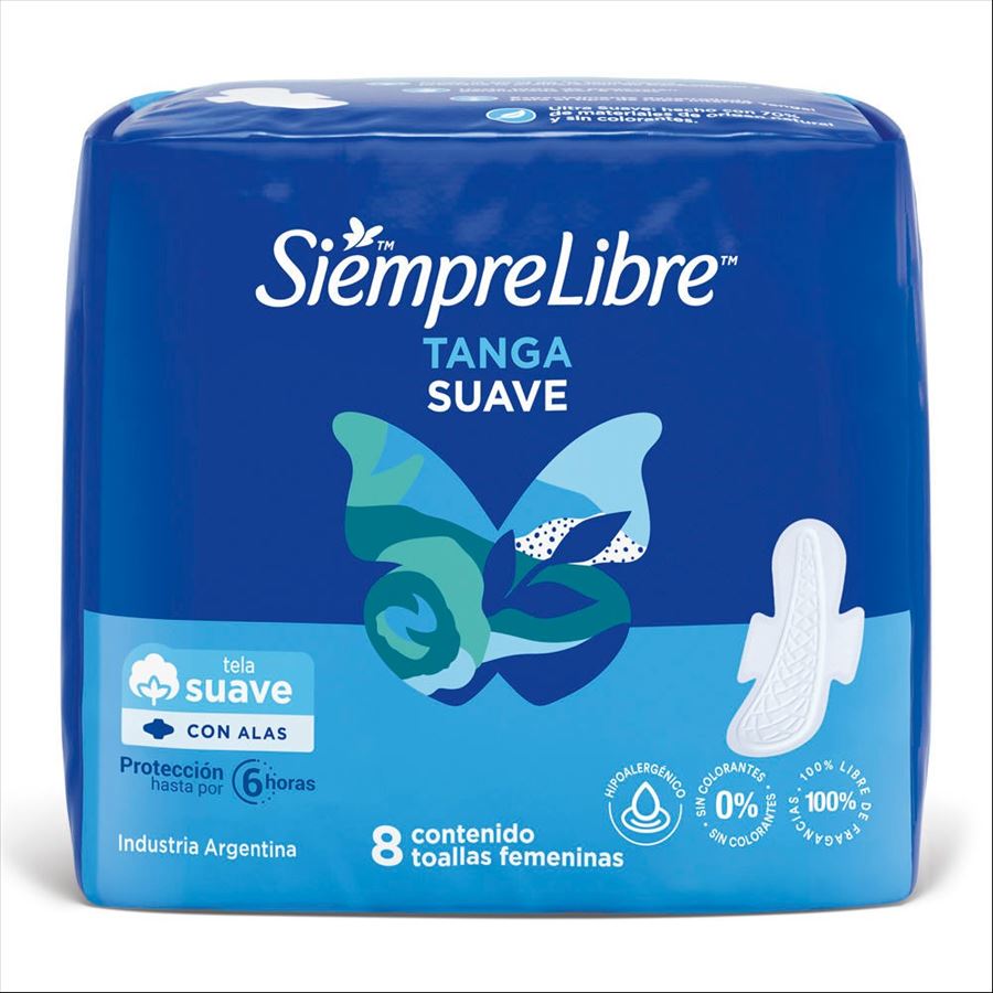 Siempre Libre Tanga X 8(caja X 36)
