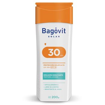 Bagovit Solar Emulsion Hidratante Factor 30 200 Ml