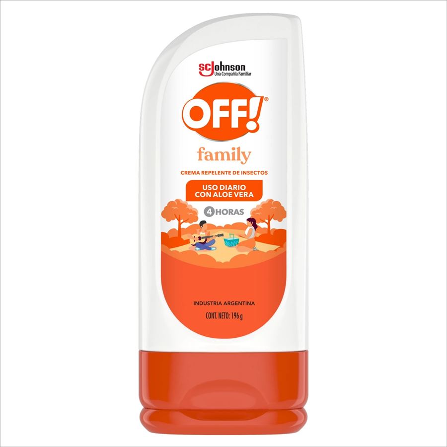 Off! Repelente En Crema Family X 200 Cc