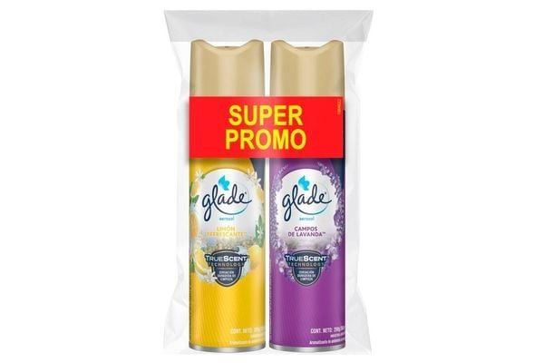 Glade Aerosol Super Pack X 2 (20% Dto)
