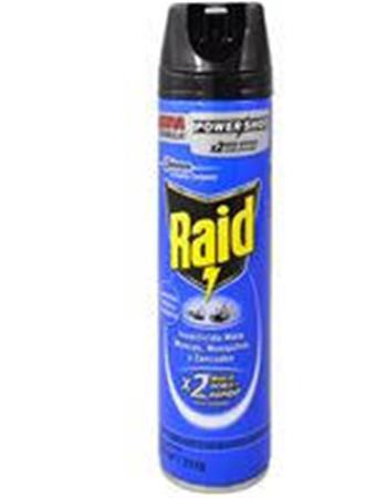 Raid Insecticida Moscas/mosquitos X 360 Ml (azul)