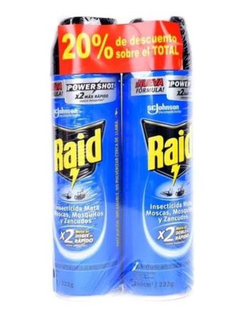 Raid Matamoscas Y Mosquitos (pack X 2)