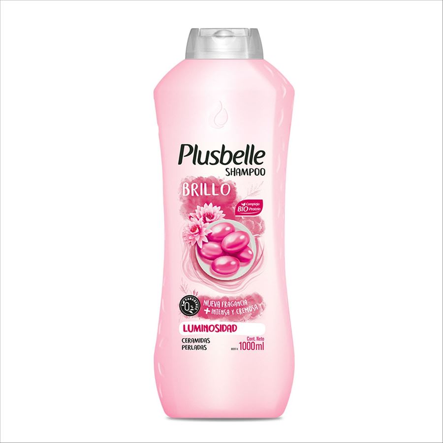 Plusbelle Shampu Ceramidas Brillo X 1 Litro