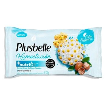 Plusbelle Jabon Tripack - Humectacion (caja X 27)