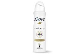 Desodorante Dove Aerosol Invisible Dry X 150 Ml