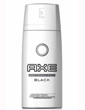 Axe Antitranspirante Black X 152 Ml