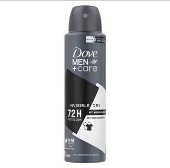 Desodorante Dove Men Aerosol Invisible Dry X 150 Ml