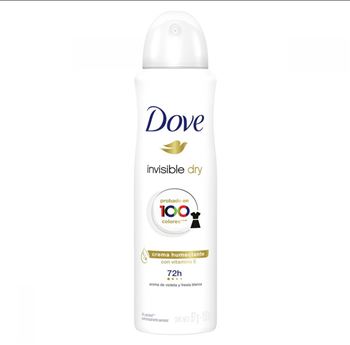 Desodorante Dove Aerosol Invisible X 150 Ml