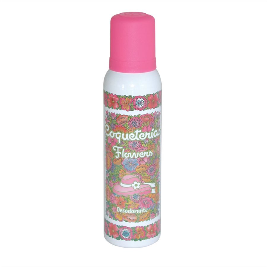 Coqueterias Flowers Desodorante En Aerosol X 123 Ml
