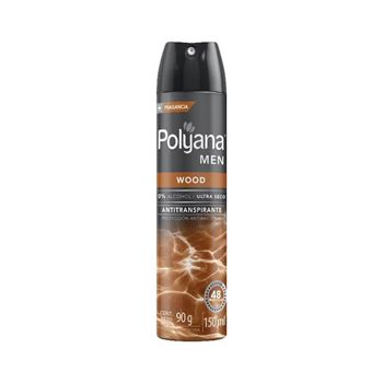 Polyana Men Aerosol Wood Antitranspirante