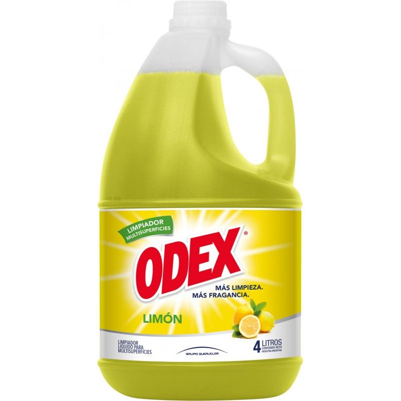 Odex Limpiador Liquido X 4 Litros - Limon