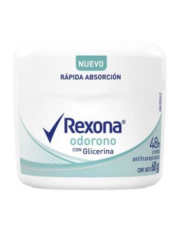 Desodorante Rexona Crema Odorono Pote X 60 G