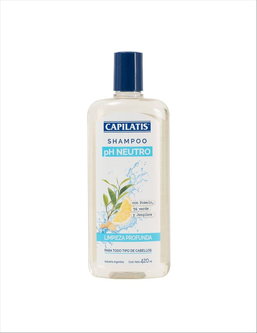 Capilatis Shampu Ph Neutro Limpieza Profunda X 420 Ml