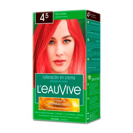 Tinta L´eau Vive Rojo Ciruela N°4.5