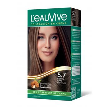 Tinta L´eau Vive Castaño Claro Chocolate N°5.7