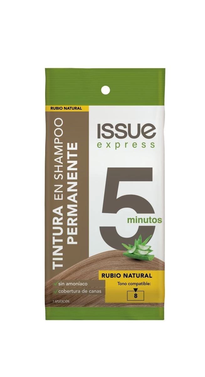Tinta Issue Express 5 Min Rubio Natural S/amoniaco X 25 Ml