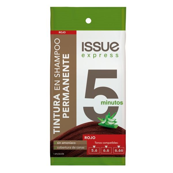 Tinta Issue Express 5 Min Rojo S/amoniaco X 25 Ml