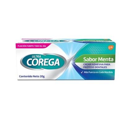 Ultra Corega Crema Adhesiva Dental Sin Sabor X 20 Gr