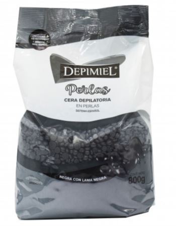 Depimiel Cera Depilatoria En Perlas X 800 G - Lama Negra