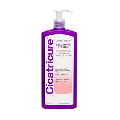 Cicatricure Crema Corporal Antiestrias X 400 Ml -aminoacidos