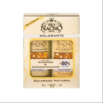 Pack Tio Nacho Aclarante (shampu 415 Ml + Acond 415 Ml)