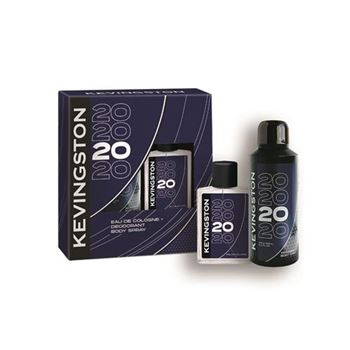 Estuche Kevingston Azul 20 (edc 95 Ml + Deo 160 Ml)