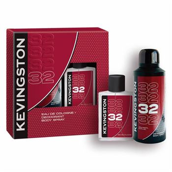 Estuche Kevingston Rojo 32 (edc 95 Ml + Deo 160 Ml)