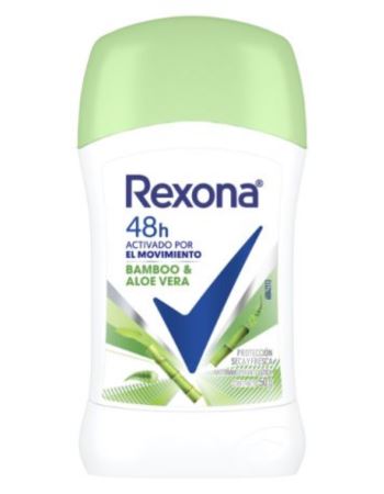 Desodorante Rexona Barra Bamboo X 50 G