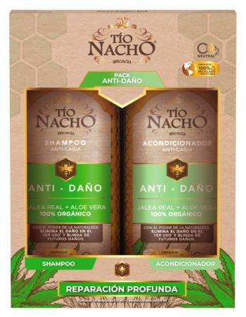 Pack Tio Nacho Anti-daño(shampu 415 Ml + Acond 415 Ml)