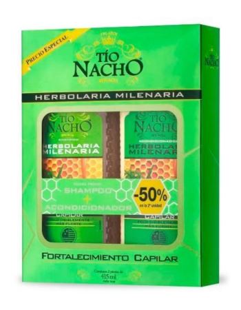 Pack Tio Nacho Celulas Madre (shampu 415 Ml + Acond 415 Ml)