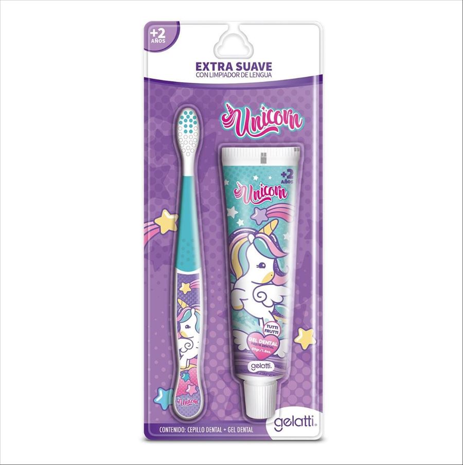 Set Pasta De Dientes + Cepillo Infantil