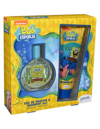 Estuche Bob Esponja (edp X 50 Ml + Shampu X 150 Ml)