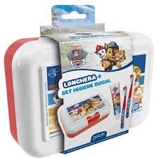 Lonchera Paw Patrol + Pasta Y 2 Cepillo
