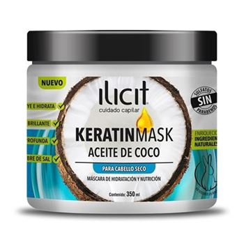 Ilicit Tratamiento Capilar Pote X 350 Ml - Aceite De Coco