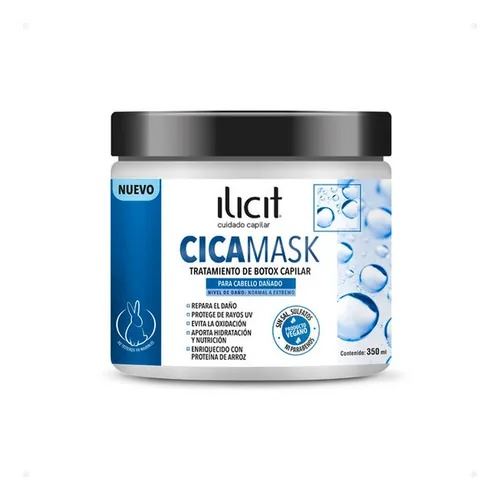 Ilicit Cicamask Tratamiento De Botox Capilar Pote X 350 Ml