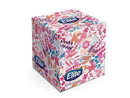 Elite Pañuelo Facial Cubo X 60 (caja X 36)
