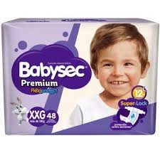 Pañal Babysec Premium Xxg X 48 (funda X 4)  (12 A 15 Kg)