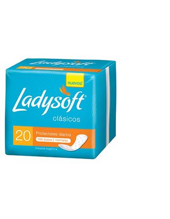 Ladysoft Protector Diario Clasico X 20 (caja X 60)
