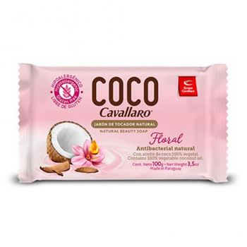 Jabon De Coco Cavallaro X 100 Gr - Floral (caja X 36)
