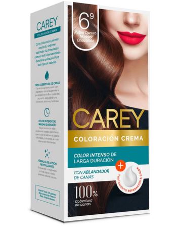 Carey Tinta Rubio Oscuro Marron Chocolate Nº 6.9