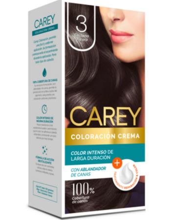 Carey Tinta Castaño Oscuro Nº 3