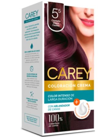 Carey Tinta Castaño Claro Caoba Nº 5.5